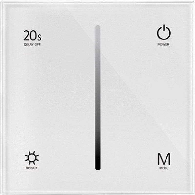 Skydance Skārienpaneļa reostats T1-1, 12&ndash;48 V DC, 2 kanāli