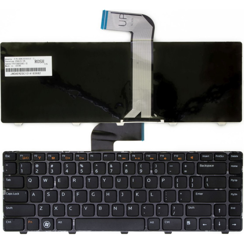 Dell Klaviatūra DELL Inspiron 14R: 3420, 3520, 5520, 7520, N5040, N5050, L502x