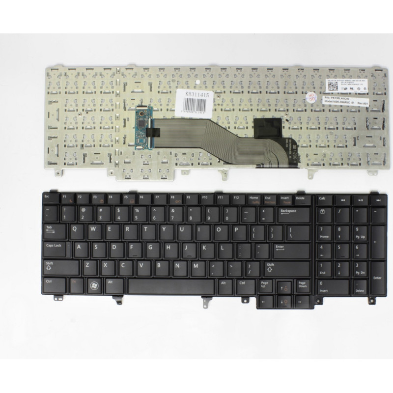 Dell Klaviatūra DELL Latitude: E5520, E5520m, E5530, E6520
