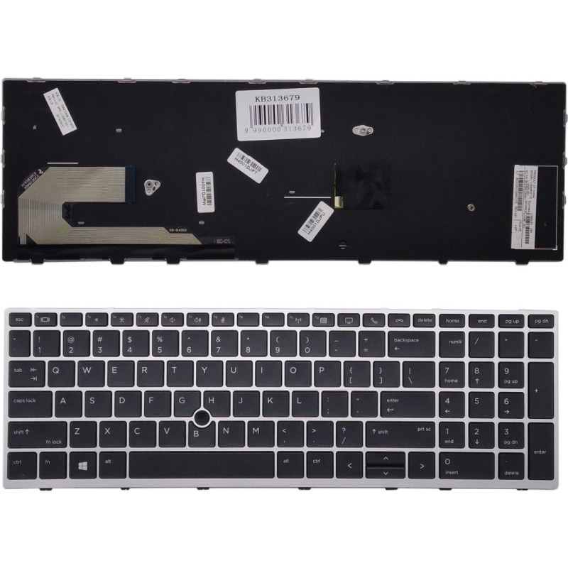 HP Tastatūra HP: Elitebook 850 G5 755 G5 ZBook 15u G5