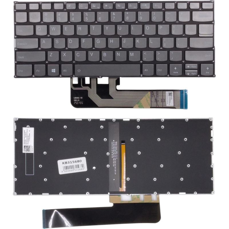 Lenovo Tastatūra LENOVO C340-14IWL ar fona apgaismojumu