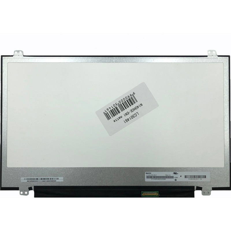 AUO LCD ekrāns 14,0 collu 1920x1080 FHD, SLIM, matēts, 30 kontaktu (labais), IPS, A+