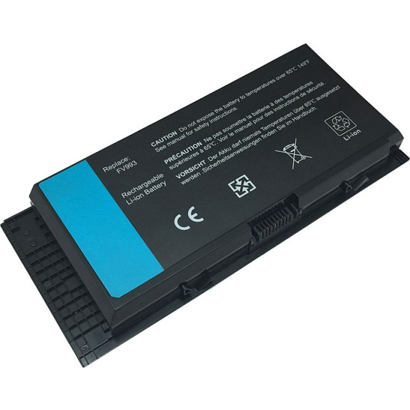 Extradigital Klēpjdatora akumulators, Extra Digital Advanced, DELL FV993, 7800mAh