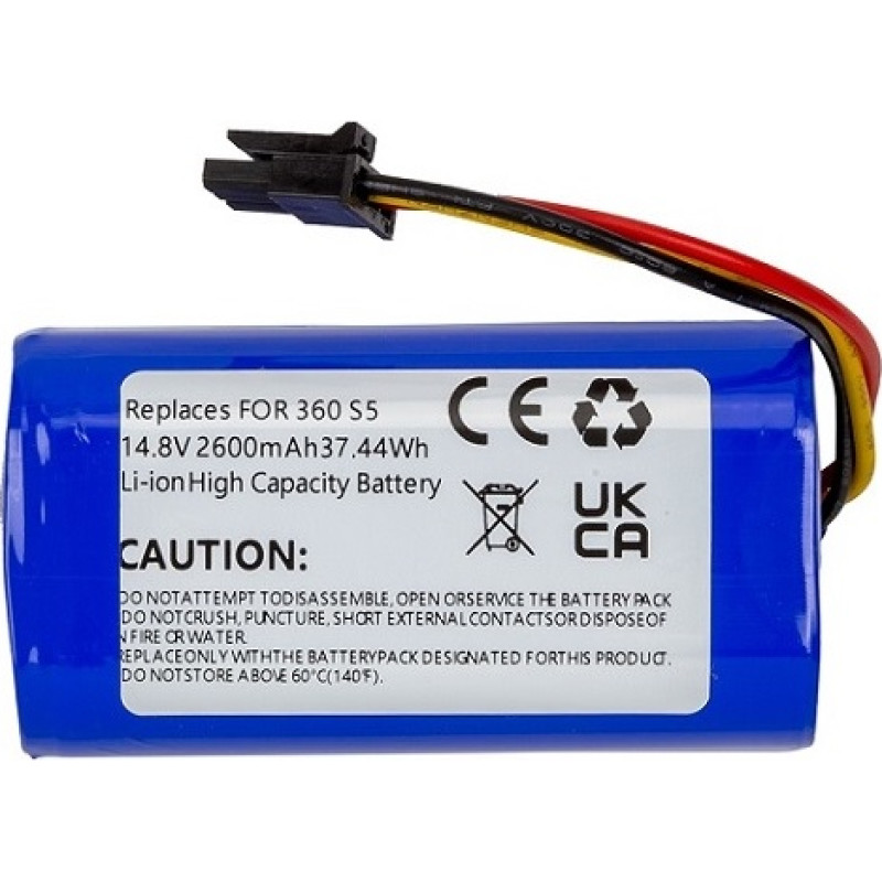 Extradigital Akumulators 360 Robot S5, 14,8 V, 2,6 Ah, litija jonu