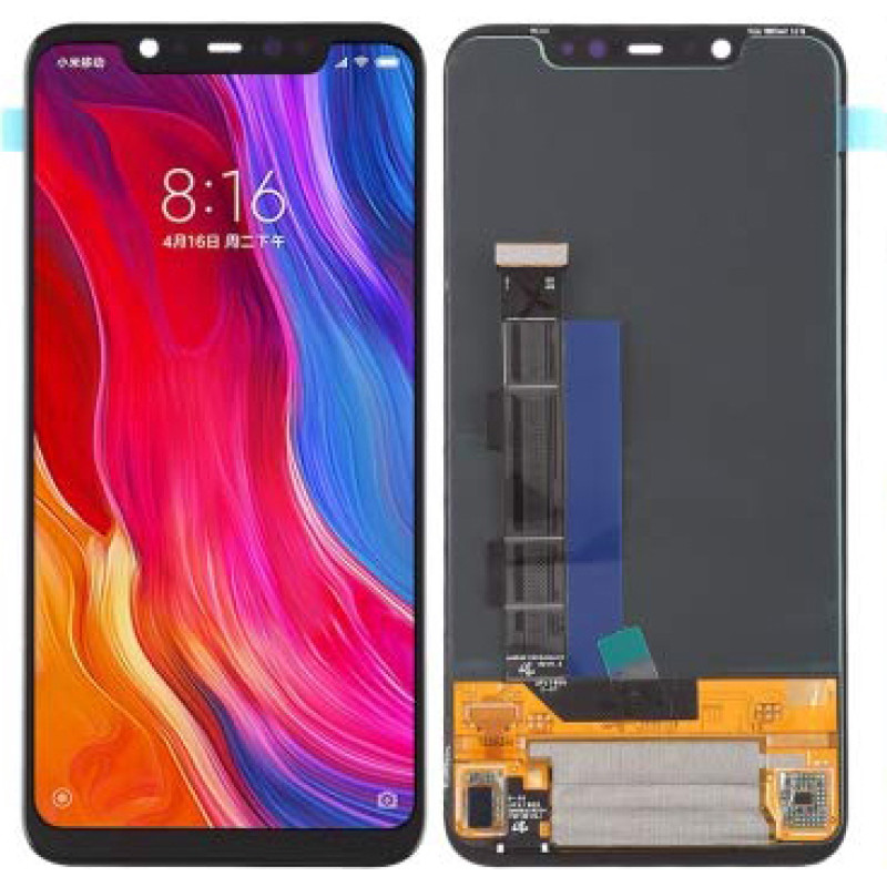 Xiaomi Mi 8 LCD ekrāns (melns) ORG