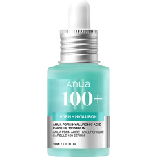 Anua , 100+, PDRN & Hyaluronic Acid, Hydrating & Smoothening, Serum, Face, 30 ml