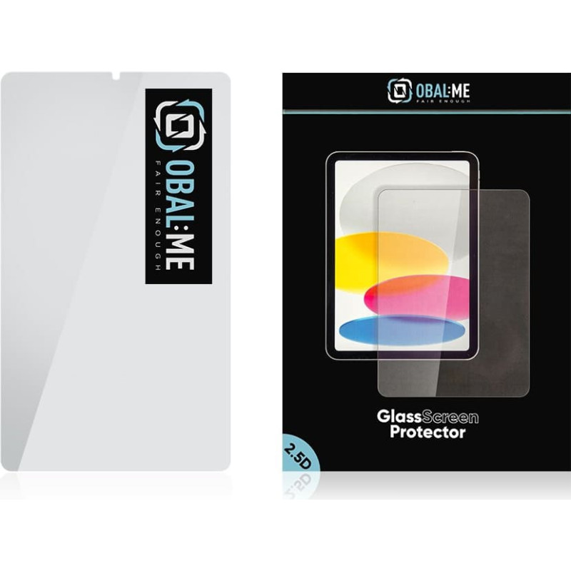 Obal:me 2.5D Glass Screen Protector for Samsung Galaxy Tab S6 Lite 2020|2022|2024 Clear