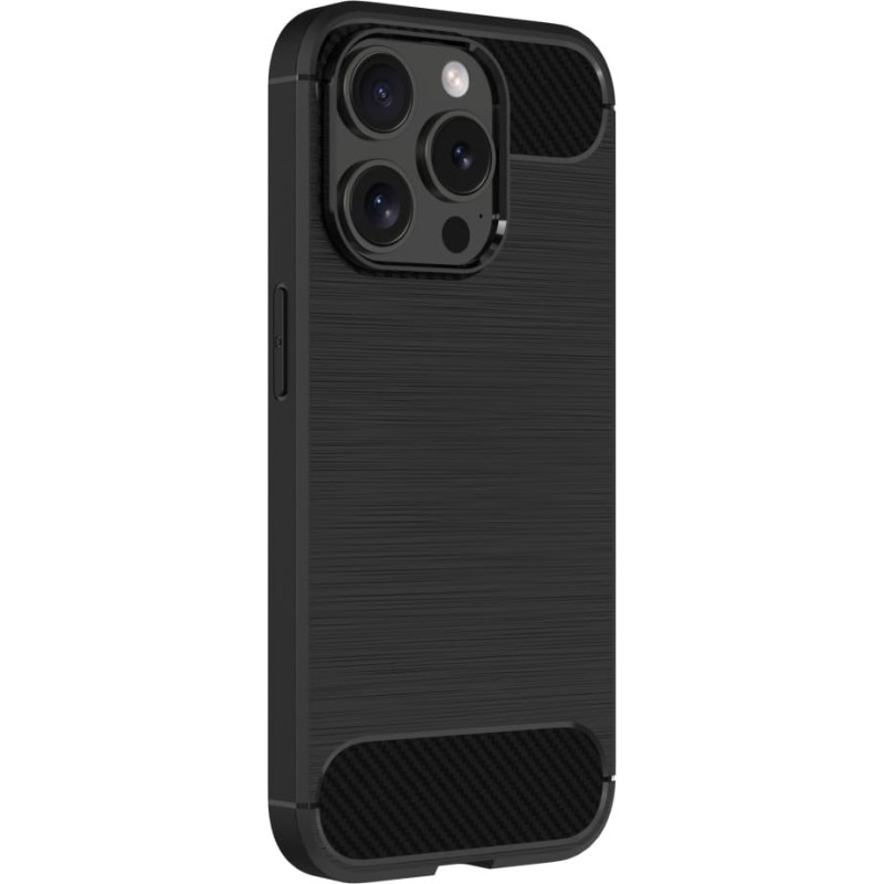 Fusion Trust Back Case Silikona aizsargapvalks priekš Samsung S731 Galaxy S25 FE melns