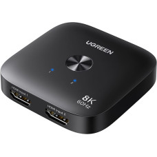 Ugreen Slēdzis HDMI 2-in-1 8K 60Hz Ultra HD - melns