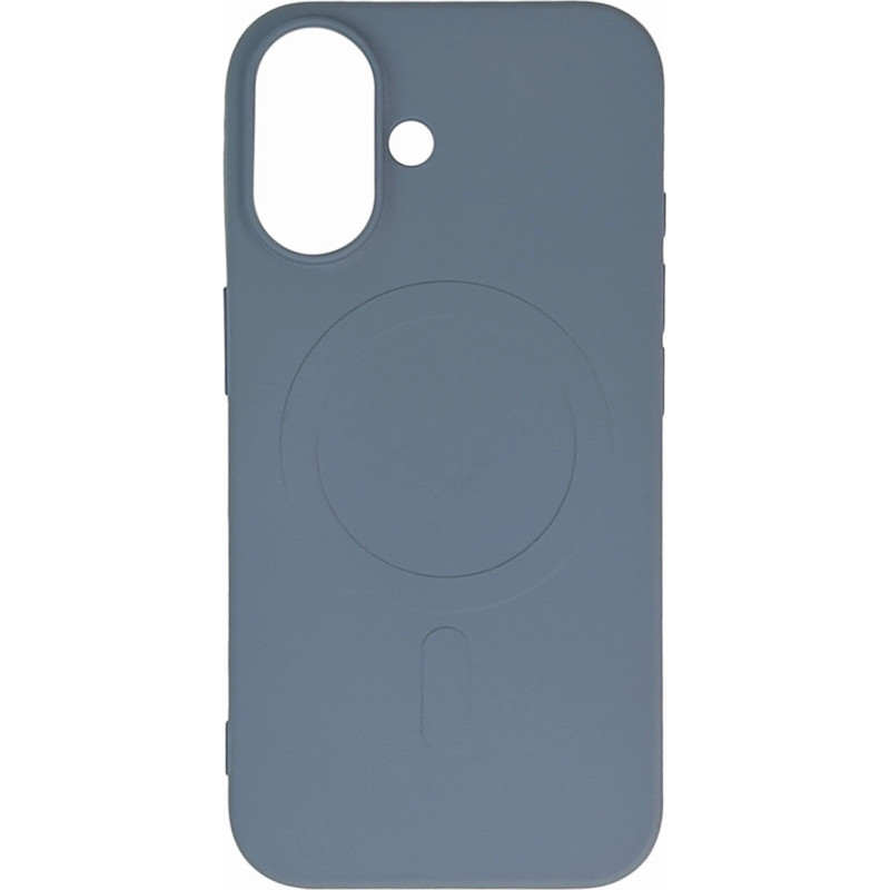 Hurtel Samsung Galaxy A16 5G MagSafe &scaron;ķidrā silikona maciņ&scaron; - pelēks