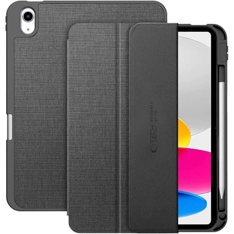 Tech-Protect iPad 10.9'' 2022 / iPad 11'' 2025 SC pildspalvas audekla maciņ&scaron; - pelēks