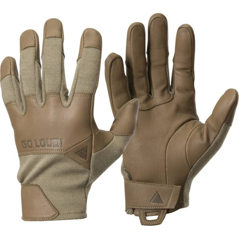 Direct Action - Taktiskie Crocodile FR cimdi Short&reg; - kazādas - gai&scaron;i koijotu - GL-CRFS-NMX-LTC (L)