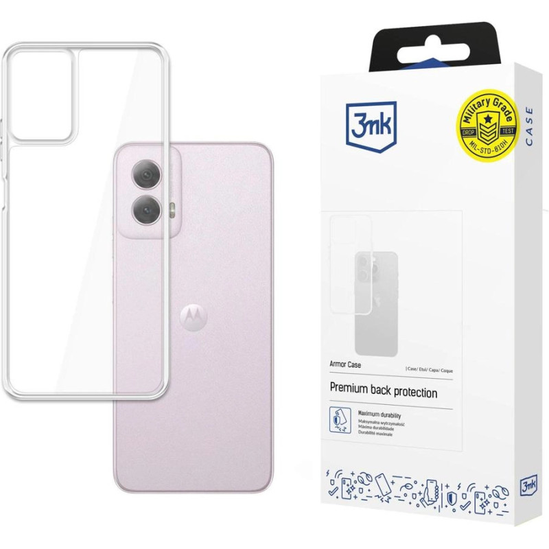 3Mk Protection 3mk Armor Case for Motorola Moto G 5G 2024 - transparent