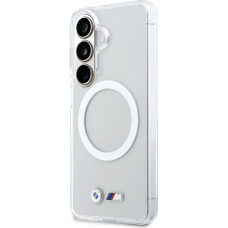 BMW M IML Metal Metal Logo Magnetic Case for Samsung Galaxy S26 Transparent