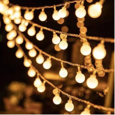 Telcon LED GARLAND 1,5M  (10 LED LAMPS) USB BALCONY BALLS WARM WHITE