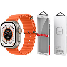 Yesido WB21 APPLE WATCH SILICONE STRAP 42|44|45 ORANGE