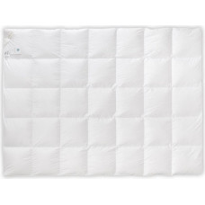 Visu sezonu dūnu sega 70% 155x200 Basic+ balta 1200g