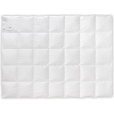 Dūnu sega 100% 155x200 Premium silta 1000g balta