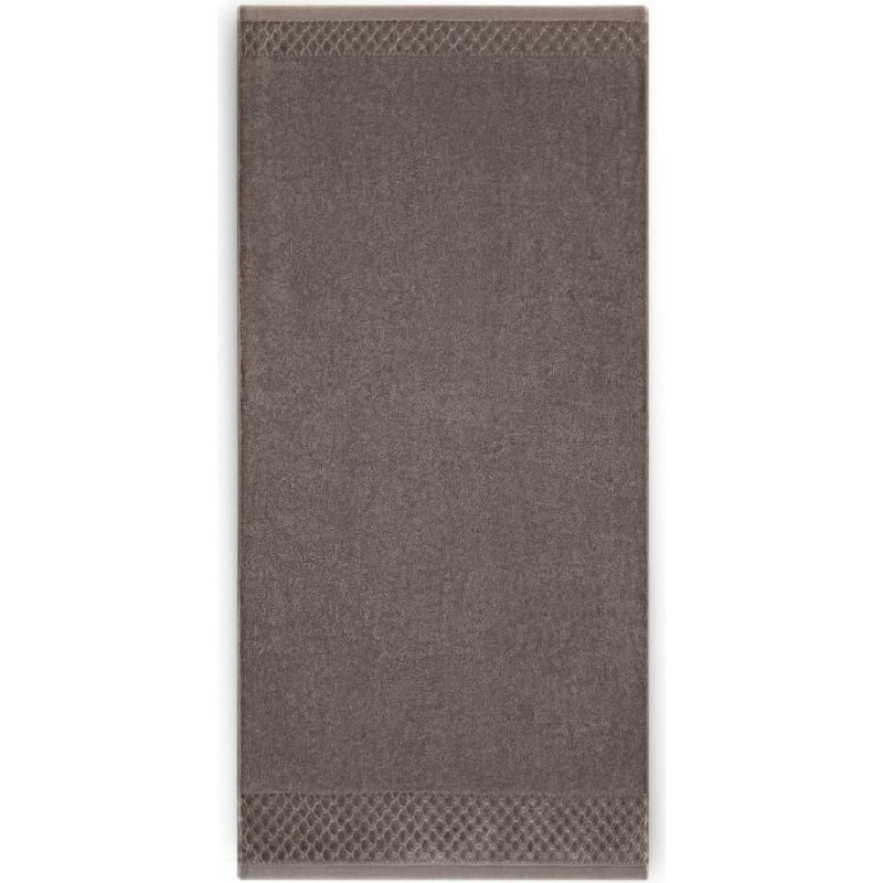 Dvielis Carlo AG 50x100 brūns taupe 8549/587 500g/m2