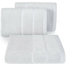 Dvielis Mari 70x140 sudrabs ar velūra apmali 500g/m2