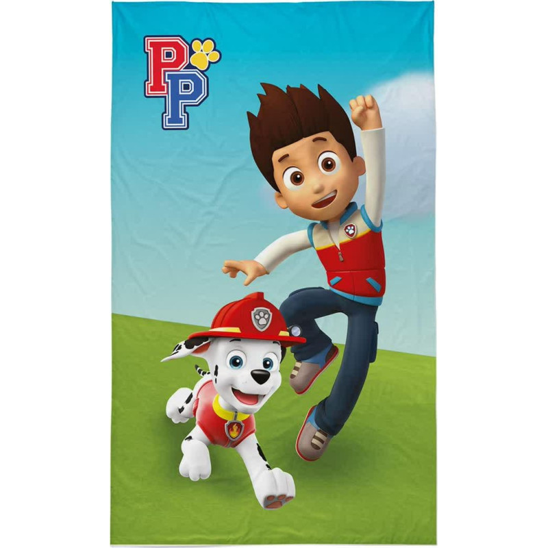 Bērnudārza dvielis 30x50 Paw Patrol Paw Marshall Alex Porter 1248 kokvilna bērniem