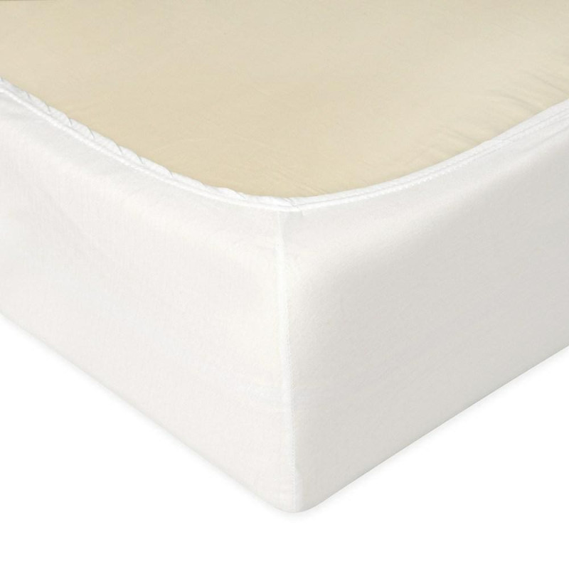 Džersijai pieguļošs palags 90/100x190/200x30 balts ar gumiju augstajam matracim 30 cm Džersija 1