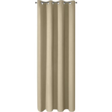 Gatavs aizkars d91 parisa 135x250 cm bēšs