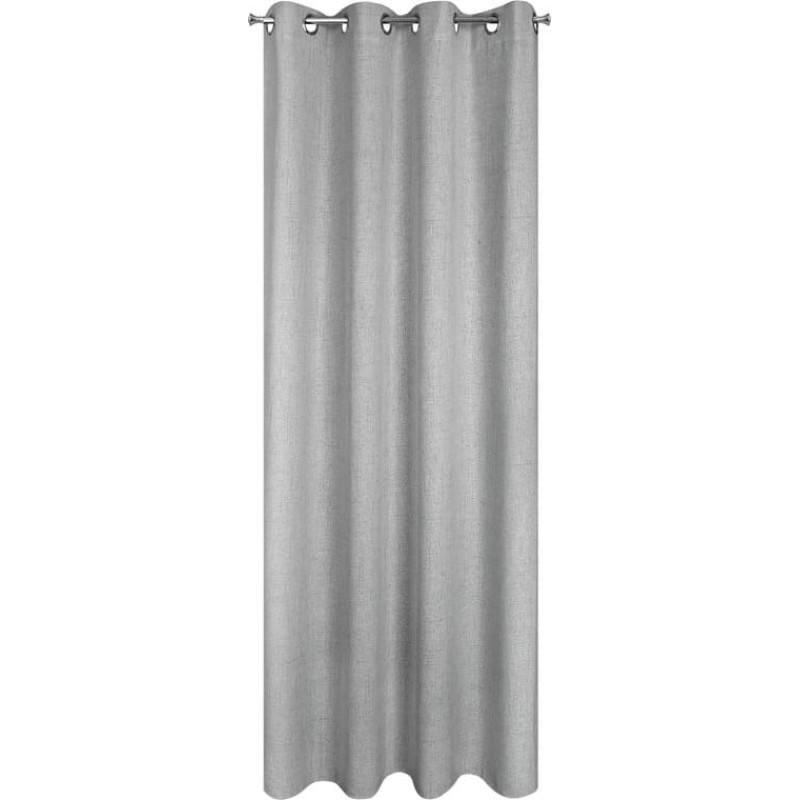 Aizkars gatavs linda 140x250 cm sudrabs