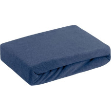 Frotē palags 180x200 tumši zils 170 g/m2 20 cm matracim