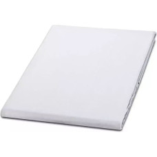 Kokvilnas palags 200x300 balts 01 vienkārša 100% kokvilna bez elastīgās lentes