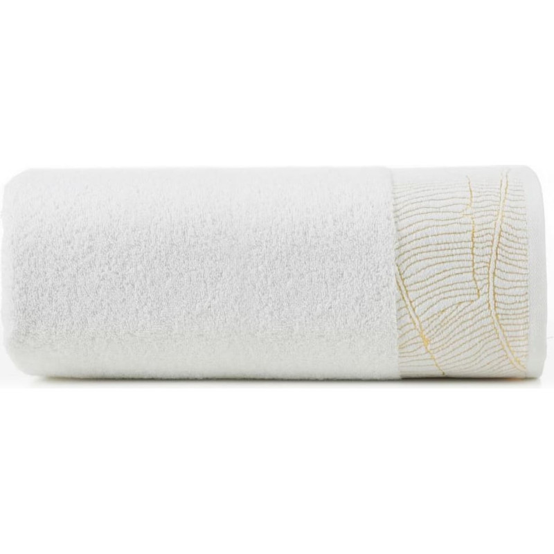 Metāla dvielis 30x50 balts 485g/m2 frotē