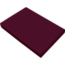 Satīna palags 220x210 bordo bez gumijas lentes