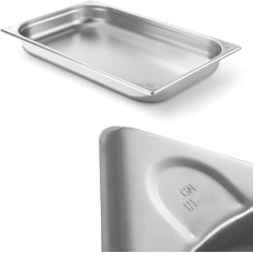 Hendi Kitchen Line GN 1/1 tērauda konteiners, augstums 65 mm - 806128
