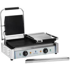 Royal Catering Divpusējs kontaktgrils dubultgluda 3600W 230V