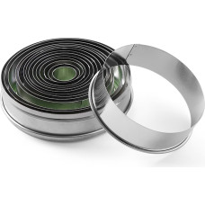 Hendi Griešanas veidne gluda apaļa cepumiem diam. 19 - 112 mm 673416