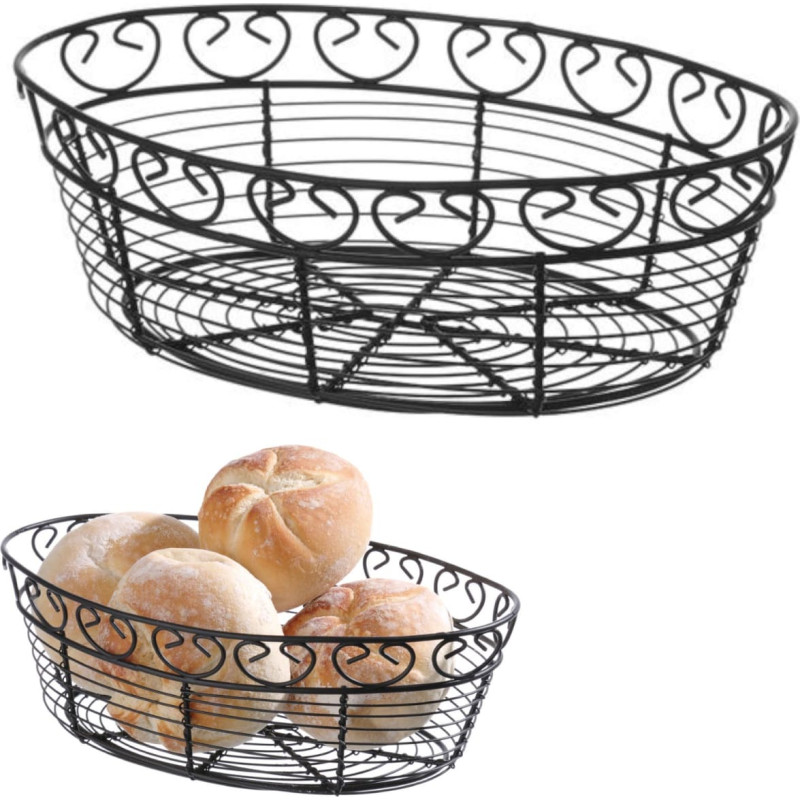 Hendi Stiepļu grozs maizes dekoratīvā ovāla pasnieg&scaron;anai - 425879