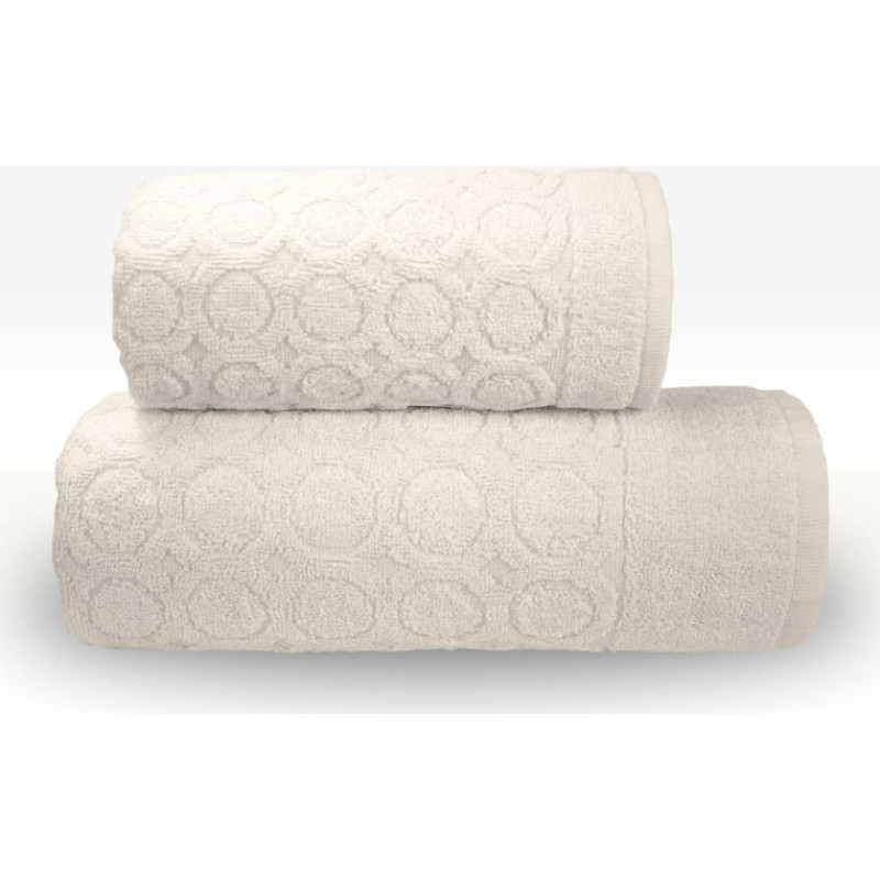 Dvieļu Pepe 40x60 krēms reljefs 450g/m2