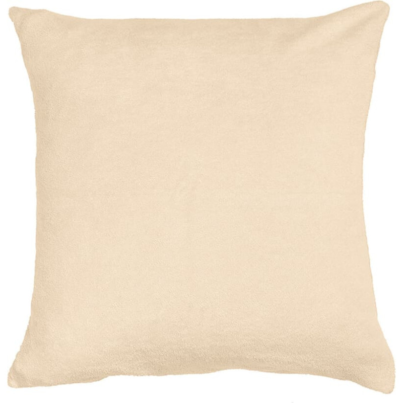 Frotē spilvendrāna 50x60 gaiši bēša 008 bieza 200g/m2