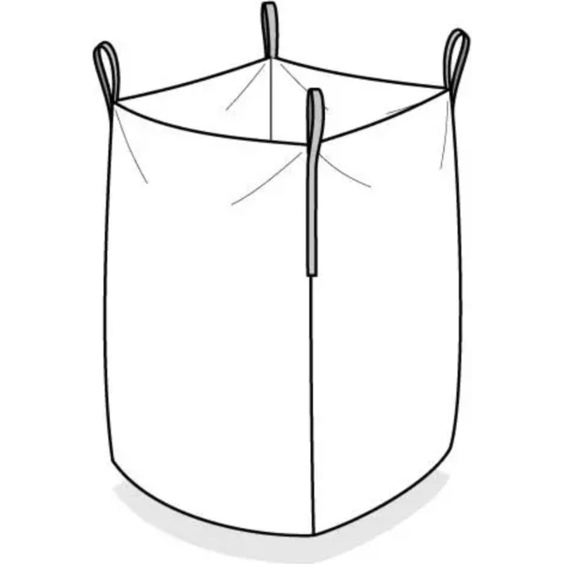 Gsg24 BIG BAG atvērts, pārbaudīts, sertifikāts, 90x90x130cm, 1000kg