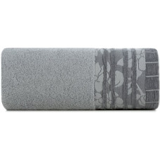 Rossi dvielis 50x90 sudraba frotē 500 g/m2