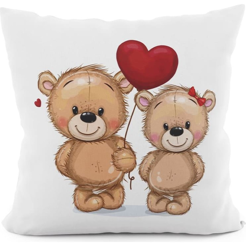 PARKA Dekoratīvā spilvendrāna VELVET, 40x40cm, krāsa 001 brūna PWA003/POP/001/040040/1