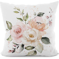 LANOSA VELVET dekoratīvā spilvendrāna, 40x40cm, krāsa 001 rozā P00002/POP/001/040040/1