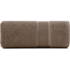Danny dvielis 30x50 brūns ar reljefu apmali un spīdīgu diegu 500 g/m2
