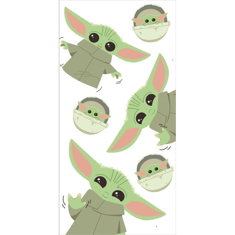 Pludmales dvielis 70x140 Star Wars Star Wars Baby Yoda kokvilna 23. augusts