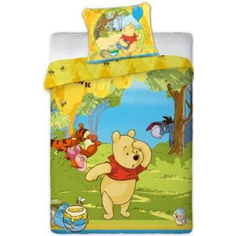Gultas veļa 160x200 Vinnijs Pūks Tīģeris Eeyore 7220