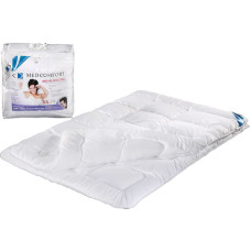 Antialerģiska sega 140x200 Med Comfort 1,10 kg balta 100% mikrošķiedra