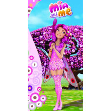 Mia & Me dvielis 75x150 C violets 6085