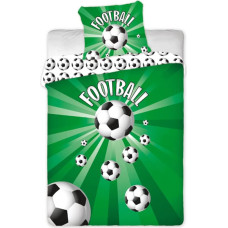 Futbola gultas veļa 160x200 Green