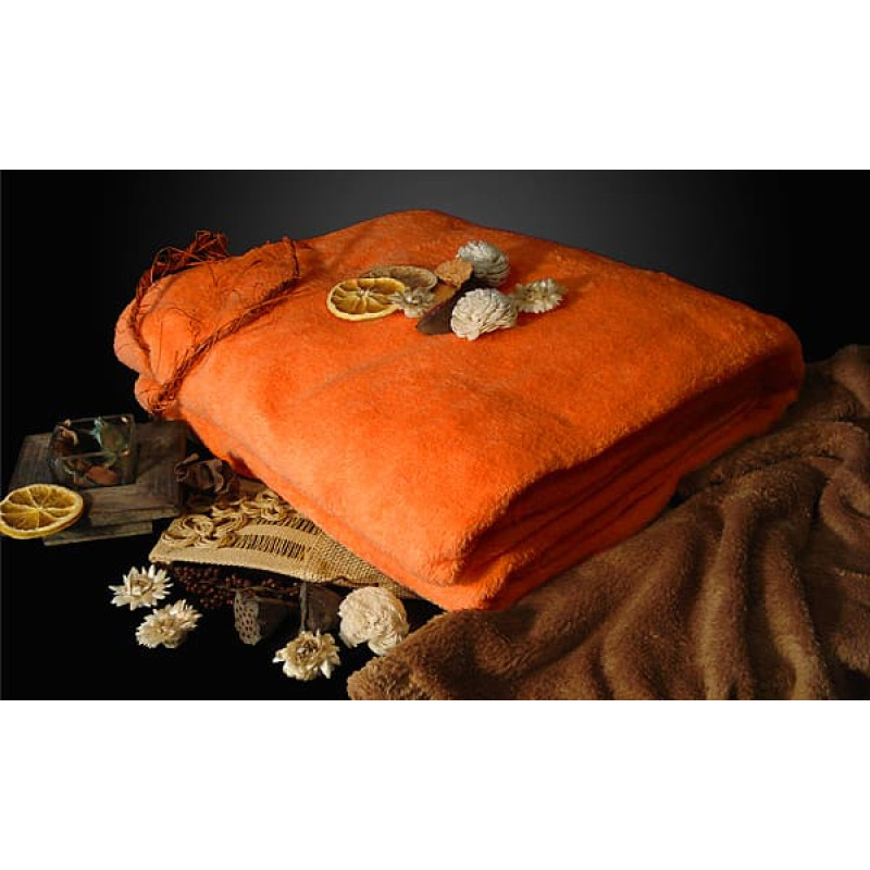 Mikrošķiedras sega 160x210 oranža