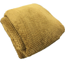 Mikrošķiedras sega 220x240 Ricky, gaiši brūna